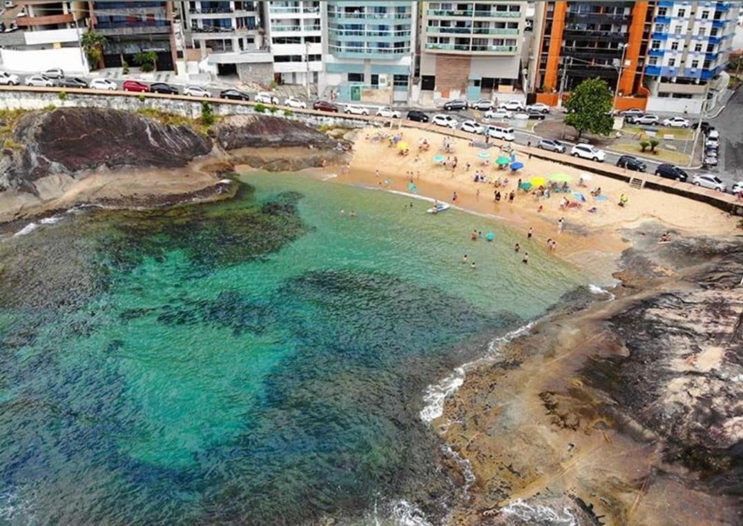 Apt Encantador Praia Do Morro 20 Metros Da Praia. Daire Guarapari Dış mekan fotoğraf