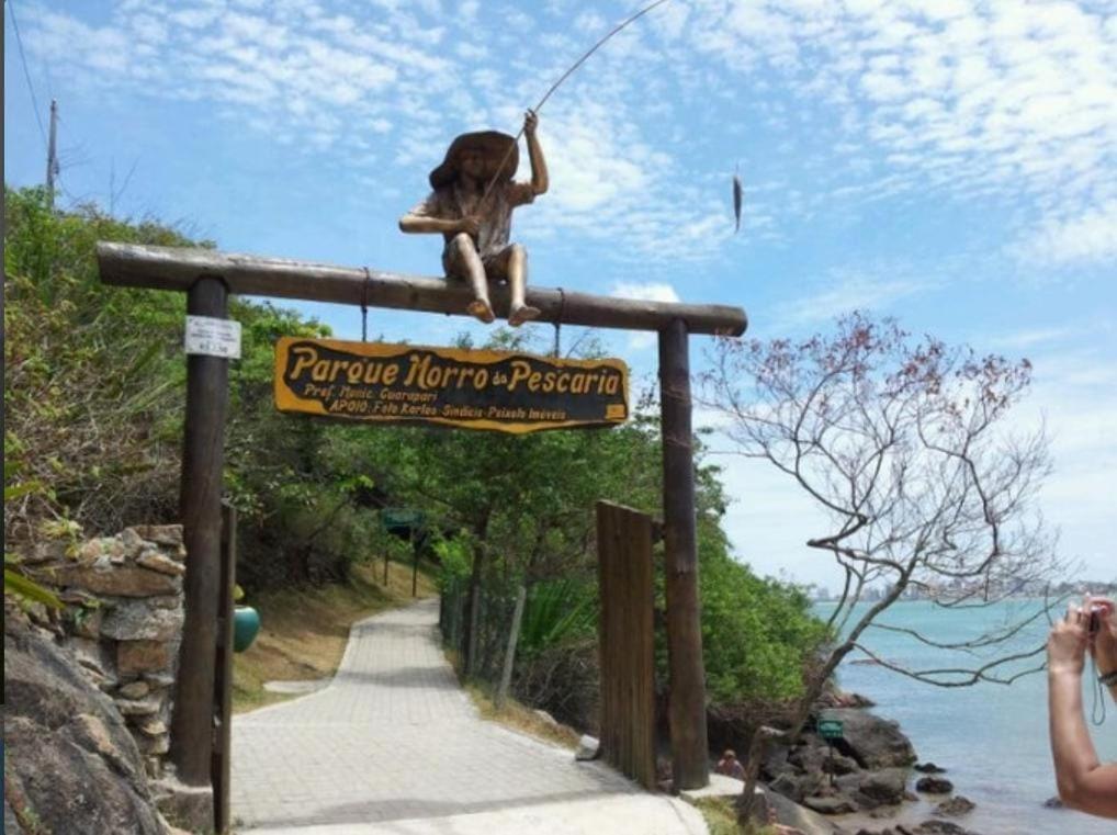 Apt Encantador Praia Do Morro 20 Metros Da Praia. Daire Guarapari Dış mekan fotoğraf